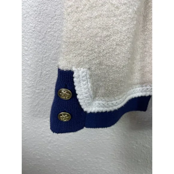 J Crew Textured Bouclé Lady Jacket Cardigan Size 2X - Picture 5 of 7